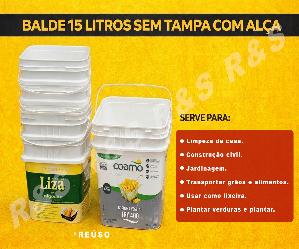 Balde 15 litros