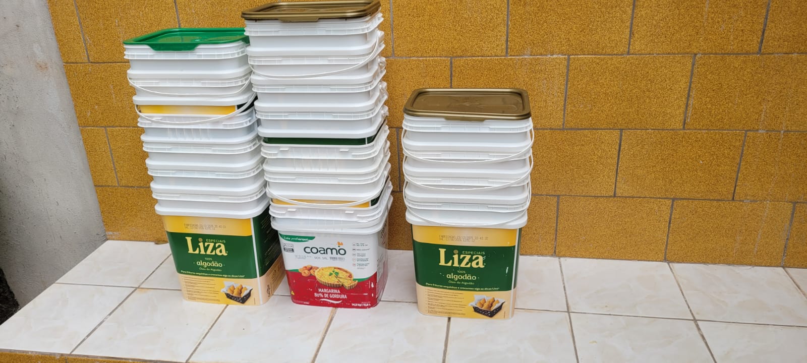 Baldes 20Litros em estoque
